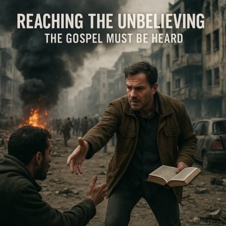 poster Atheist - Reaching the Unbelieving – The Gospel Must Be Heard 