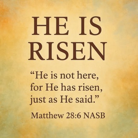 poster Jesus - He is risen Matthew 28:6