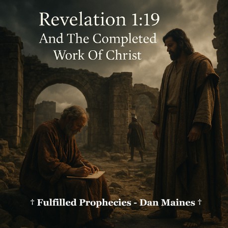 poster Revelation 1:19 And The Completed Work Of Christ