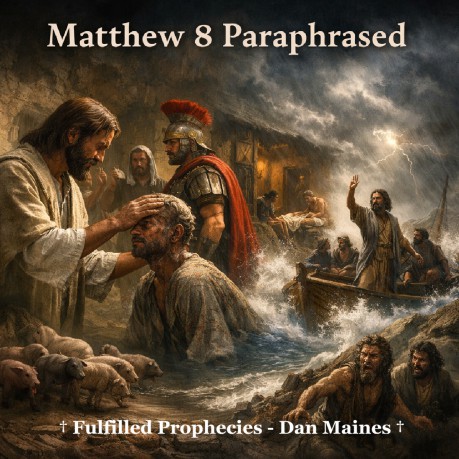 poster Matthew 8 Paraphrased