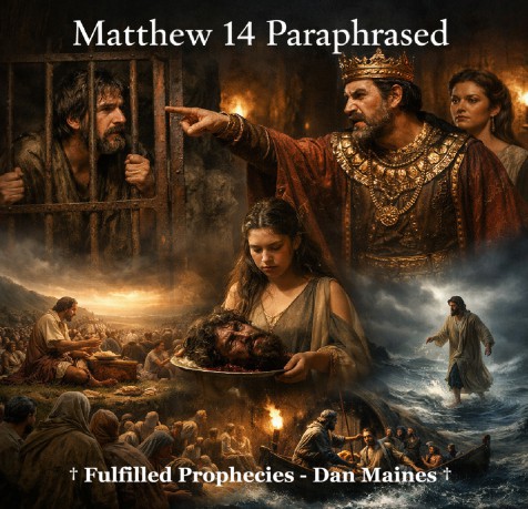 poster Matthew 14 Paraphrased