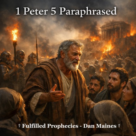poster    1 Peter 5 Paraphrased