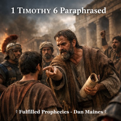 poster    1 Timothy 6 Paraphrased