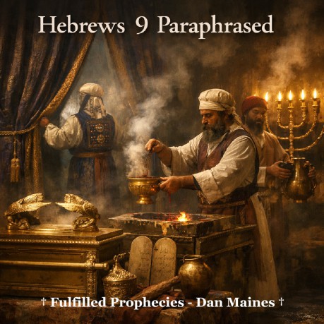 poster    Hebrews 9 Paraphrased
