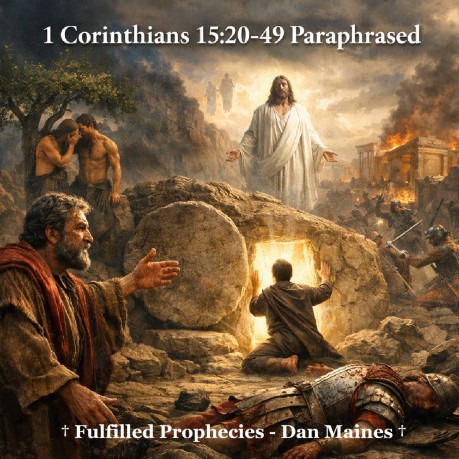 poster    1 Corinthians 15:20-49 Paraphrased