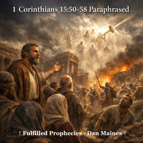 poster    1 Corinthians 15:50-58 Paraphrased