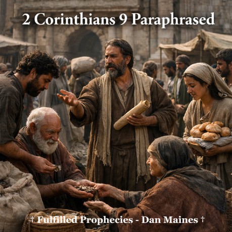 poster    2 Corinthians 9 Paraphrased