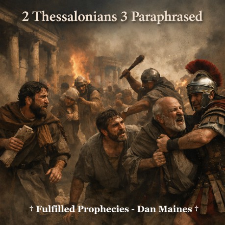 poster    2 Thessalonians 3 Paraphrased