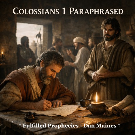 poster    Colossians 1 Paraphrased
