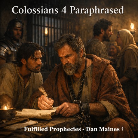 poster Colossians 4 Paraphrased