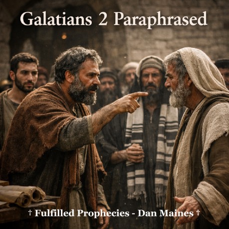 poster Galatians 2 Paraphrased