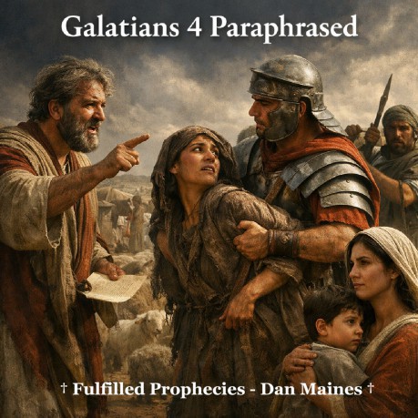 poster Galatians 4 Paraphrased