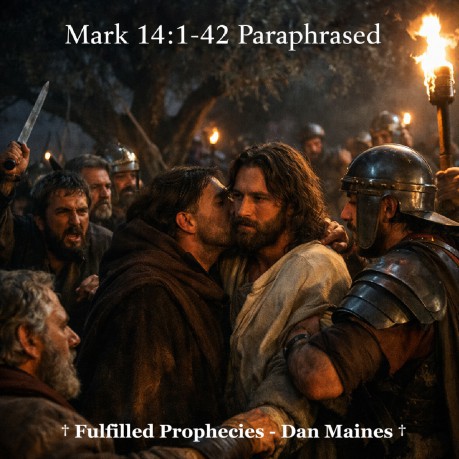 poster    Mark 14:1-42 Paraphrased