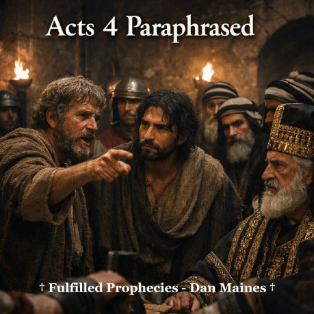 poster    Acts 4 Paraphrased