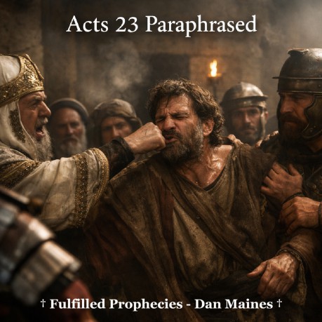 poster    Acts 23 Paraphrased