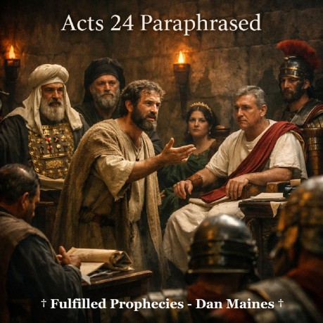 poster    Acts 24 Paraphrased