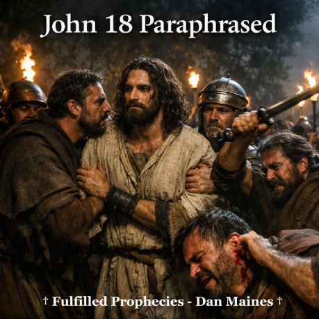 poster John 18 Paraphrased