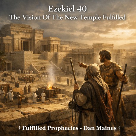 poster Ezekiel 40 The Vision Of The New Temple Fulfilled