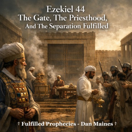poster Ezekiel 44 The Gate The Priesthood And The Separation Fulfilled