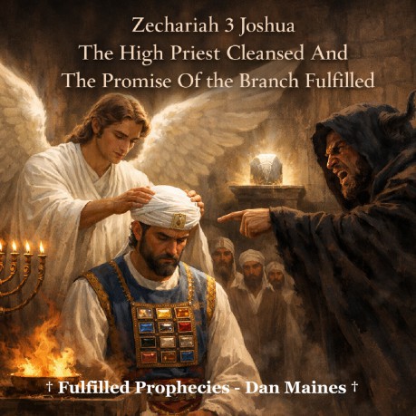 poster    Zechariah 3 Joshua The High Priest Cleansed And The Promise Of The Branch Fulfilled