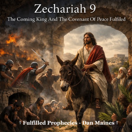 poster Zechariah 9 The Coming King And The Covenant Of Peace Fulfilled