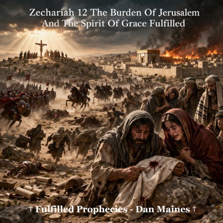 poster    Zechariah 12 The Burden Of Jerusalem And The Spirit Of Grace Fulfilled