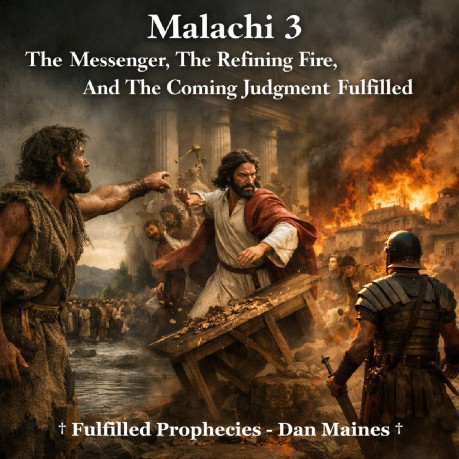 poster    Malachi 3 The Messenger The Refining Fire And The Coming Judgment Fulfilled