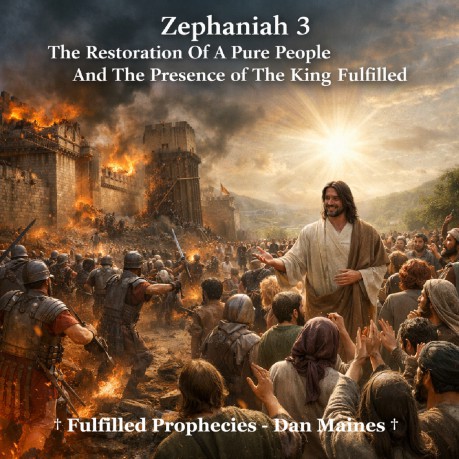 poster    Zephaniah 3 The Restoration Of A Pure People And The Presence Of The King Fulfilled