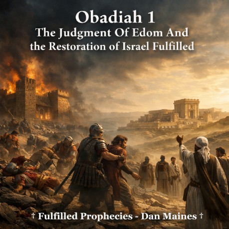poster Obadiah 1 The Judgment Of Edom And The Restoration Of Israel Fulfilled