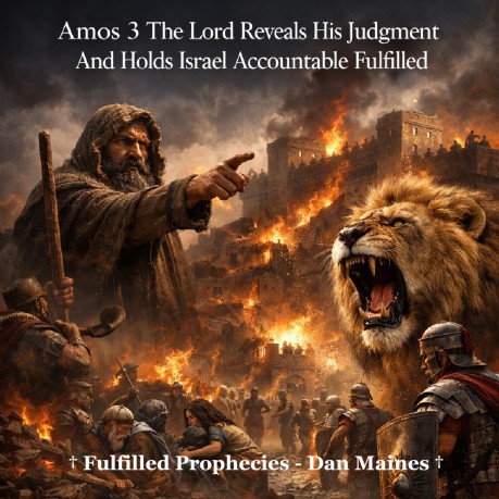 poster    Amos 3 The Lord Reveals His Judgment And Holds Israel Accountable Fulfilled