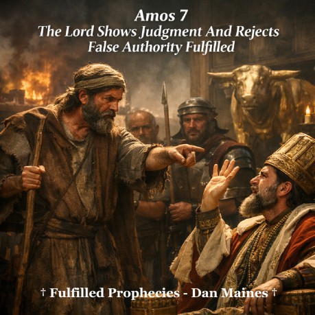 poster    Amos 7 The Lord Shows Judgment And Rejects False Authority Fulfilled