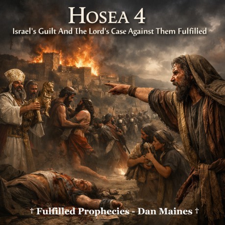 poster    Hosea 4 Israel's Guilt And The Lord's Case Against Them Fulfilled
