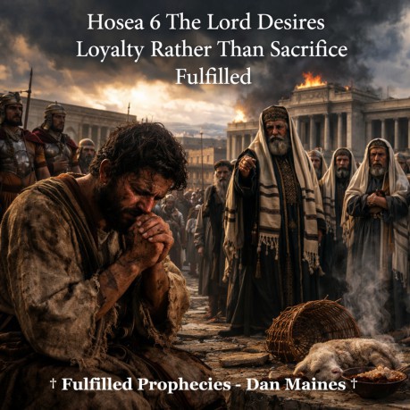 poster    Hosea 6 The Lord Desires Loyalty Rather Than Sacrifice Fulfilled