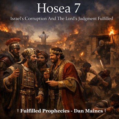 poster    Hosea 7 Israel's Corruption And The Lord's Judgment Fulfilled