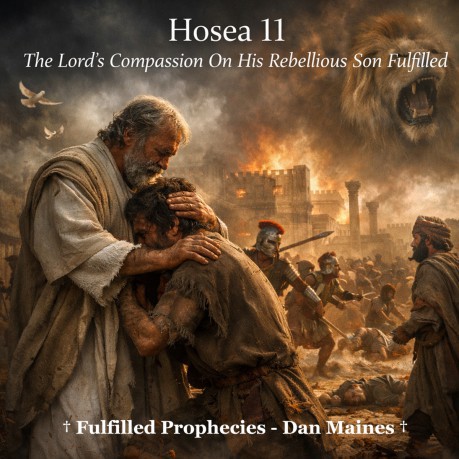 poster    Hosea 11 The Lord's Compassion On His Rebellious Son Fulfilled