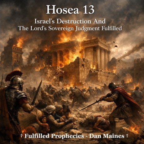 poster    Hosea 13 Israel's Destruction And The Lord's Sovereign Judgment Fulfilled