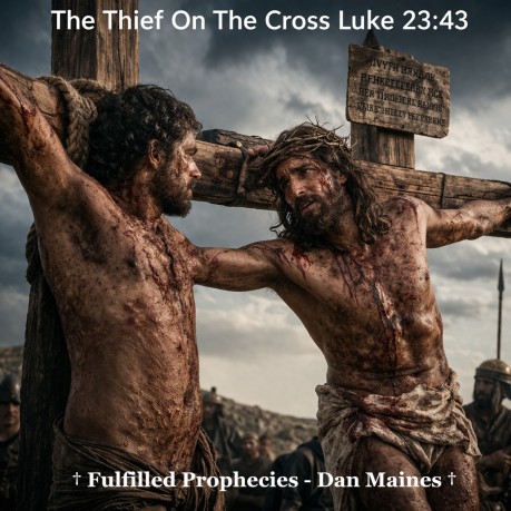poster The Thief On The Cross Luke 23:43