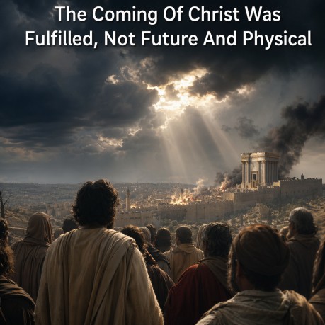 poster Second Coming - The Coming Of Christ Was Fulfilled, Not Future And Physical