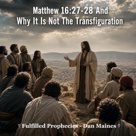 poster Matthew 16:27-28 And Why It Is Not The Transfiguration