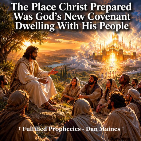 poster Mansion - The Place Christ Prepared Was God's New Covenant Dwelling With His People