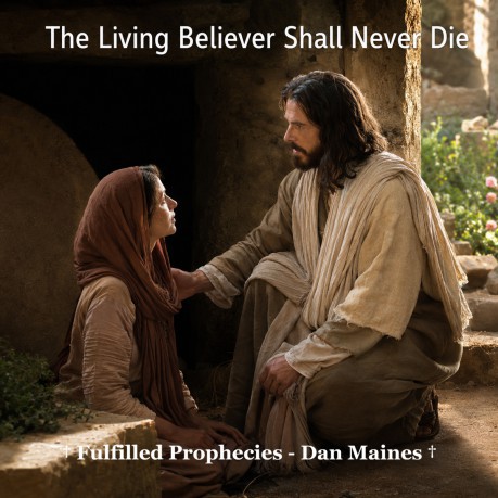 poster The Living Believer Shall Never Die