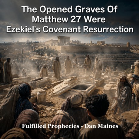 poster The Opened Graves Of Matthew 27 Were Ezekiel's Covenant Resurrection