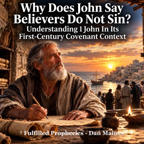 poster Why Does John Say Believers Do Not Sin? Understanding 1 John In Its First-Century Covenant Context