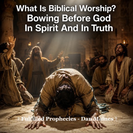 poster What Is Biblical Worship? Bowing Before God In Spirit And In Truth