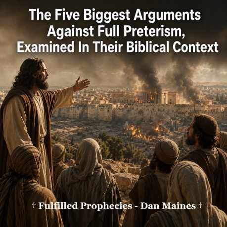 poster The Five Biggest Arguments Against Full Preterism, Examined In Their Biblical Context