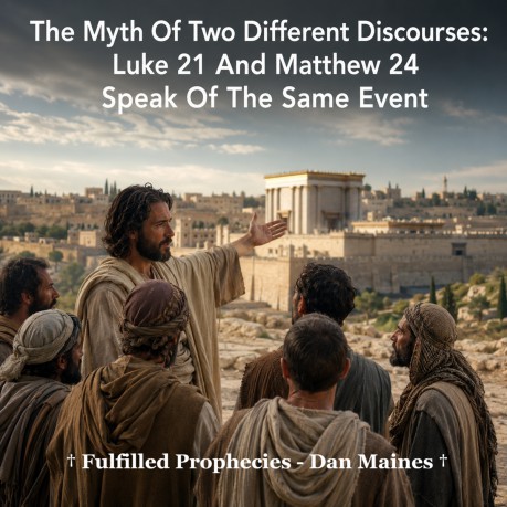 poster The Myth Of Two Different Discourses: Luke 21 And Matthew 24 Speak Of The Same Event