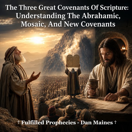 poster The Three Great Covenants Of Scripture: Understanding The Abrahamic, Mosaic, And New Covenants