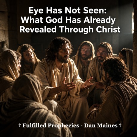 poster Eye Has Not Seen What God Has Already Revealed Through Christ