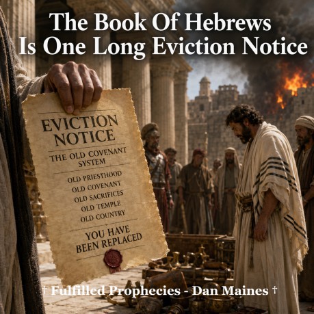 poster Covenant - The Book Of Hebrews Is One Long Eviction Notice