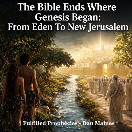 poster New Jerusalem - The Bible Ends Where Genesis Began: From Eden To New Jerusalem